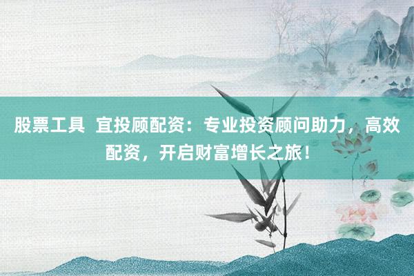 股票工具  宜投顾配资：专业投资顾问助力，高效配资，开启财富增长之旅！