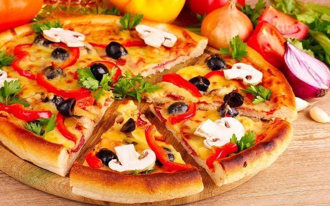 高清晰美味披萨piazza食物照片壁纸下载封面大图